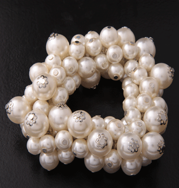 Bubbles white pearl