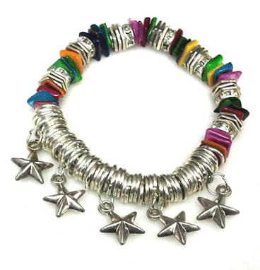 Bracelet Multi, Stars and Strass