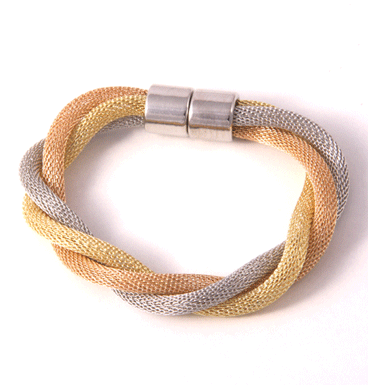 Magneet armband Triple Snake IV