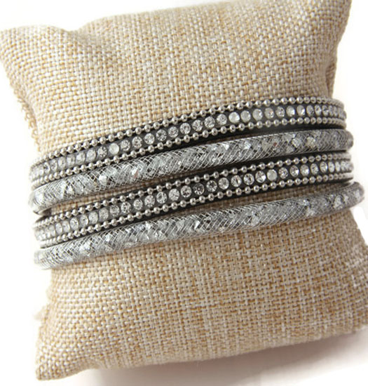Armband Crystal and Strass Double