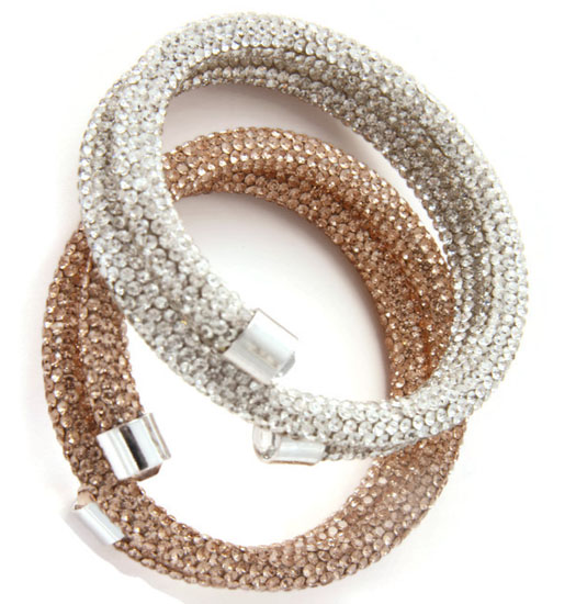 Armband Strassed wire with crystal finish