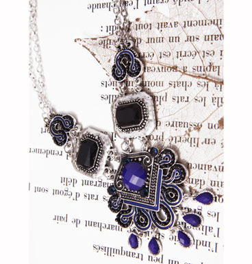 Necklace Blue Amulet