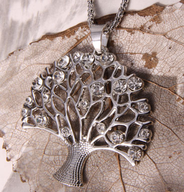 Necklace Jewelled tree of life