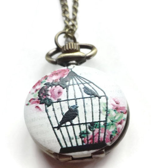 painted birdcage