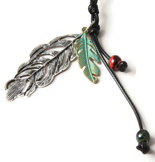 Ketting Double Feather