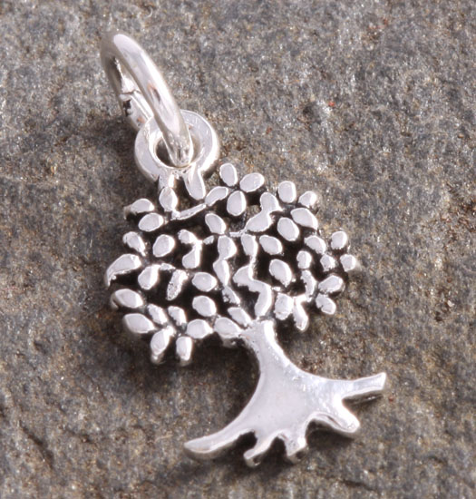 Silver Luck Charm Pendant Tree of Life 2