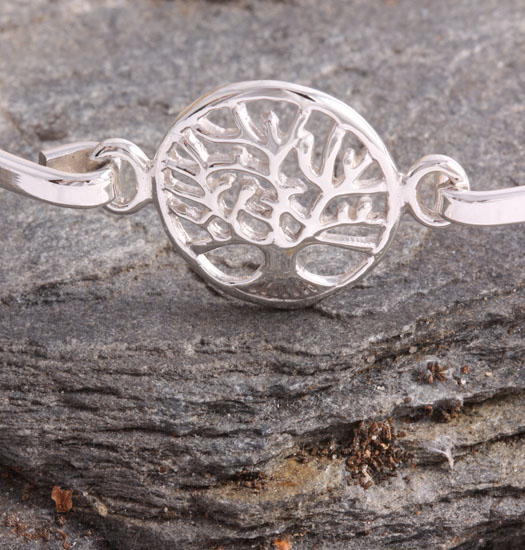 Fine Silver Bracelet Tree of Life