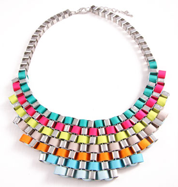 collier colorfull mosaic